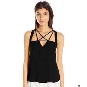Elegant Black Sleeveless Top